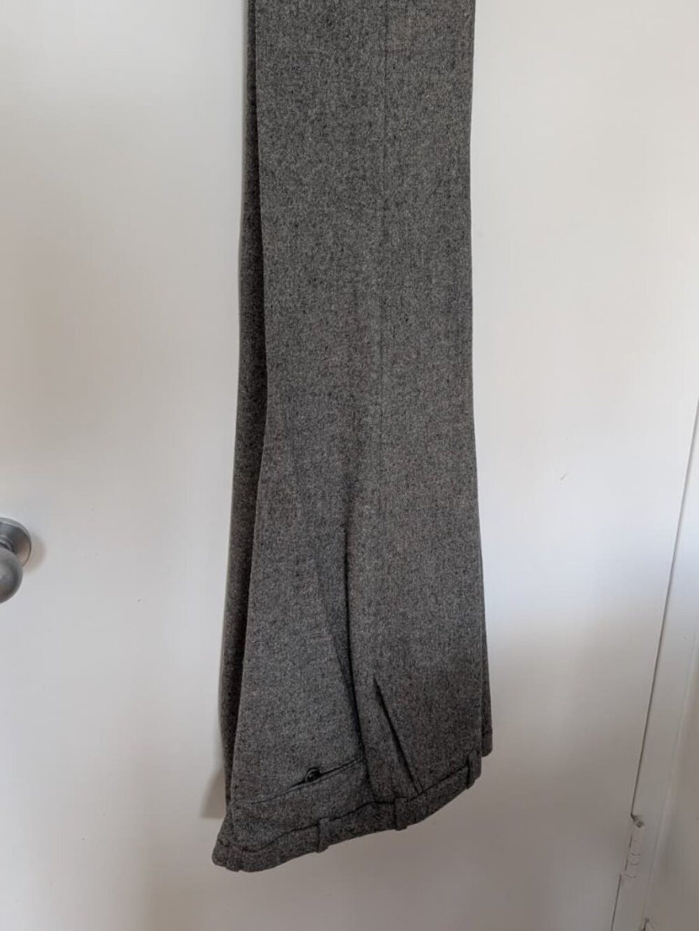 Brooklyn Tailors Gray Wool Cashmere Trousers Size 05